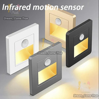 New LED Infrared Motion Sensor Stair Lights Indoor Outdoor Stair Step ...
