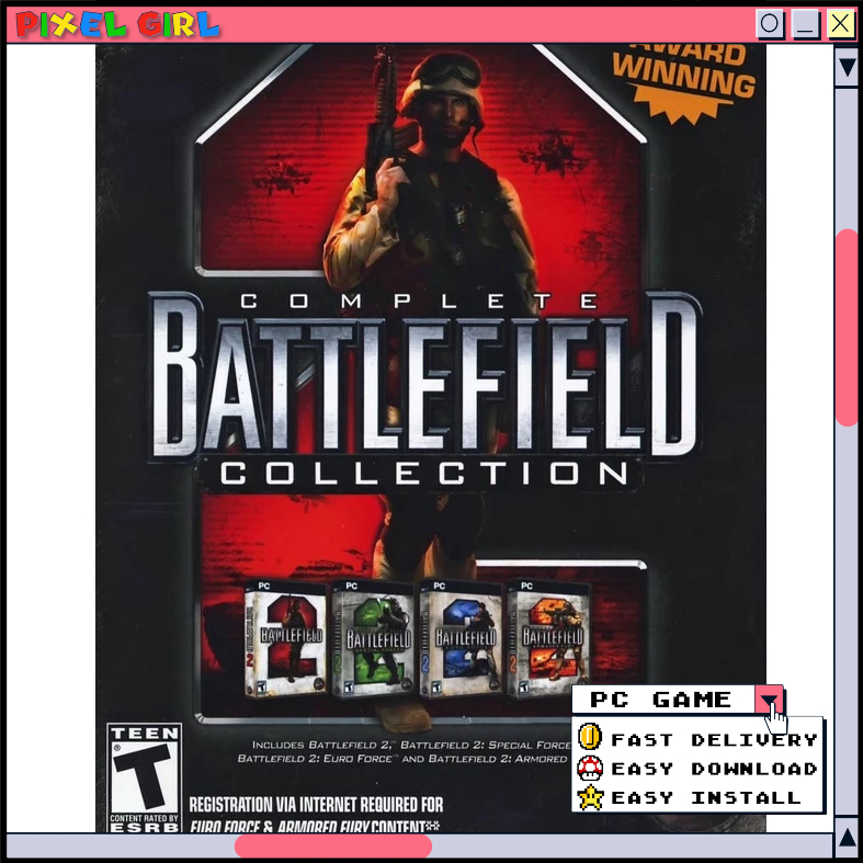 Battlefield 2 Complete Collection PC Digital Download Offline [PC Game ...