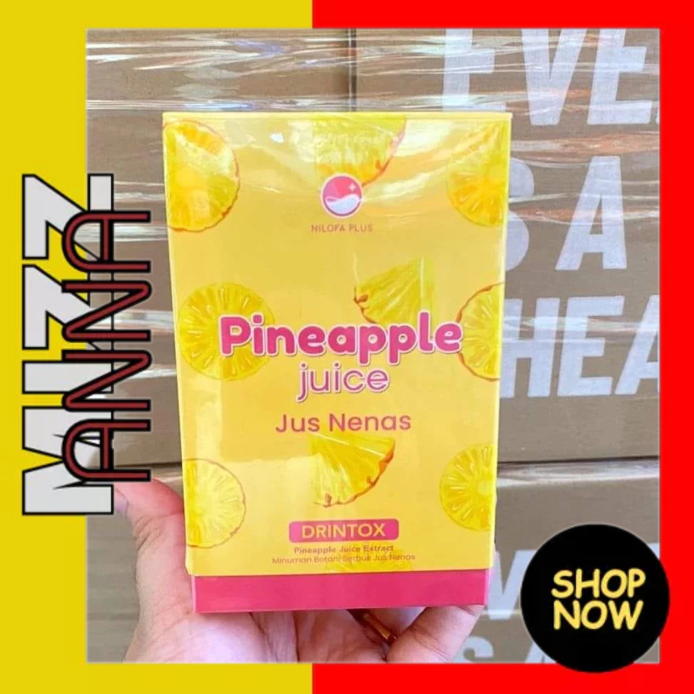 NILOFA PLUS DRINKTOX PINEAPPLE JUICE JUS NENAS by Neelofa 100