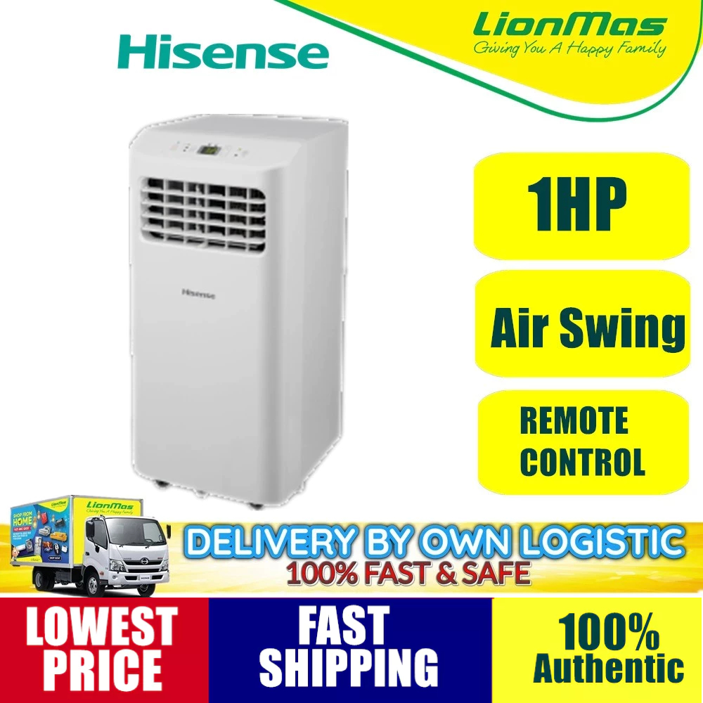 Hisense R32 1hp Portable Air Conditioner Ap09kvg Shopee Malaysia 6118