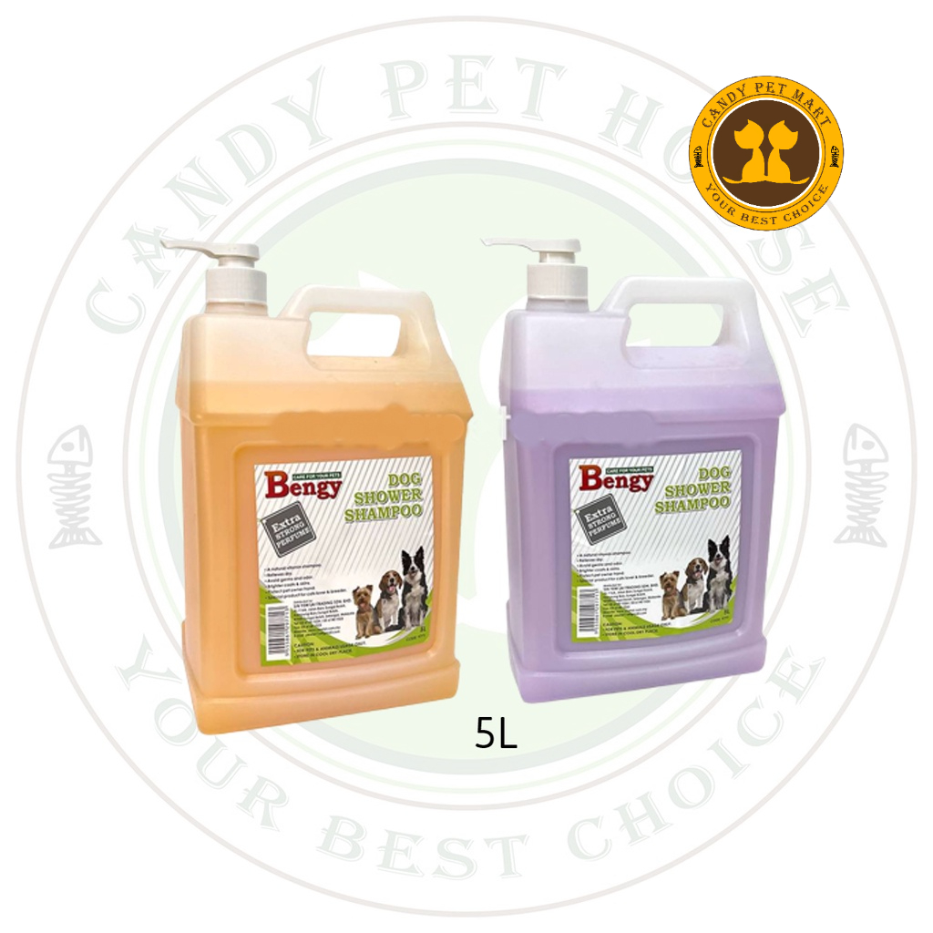 Bengy Dog Shower Shampoo 5L (Purple/Orange) | Shopee Malaysia