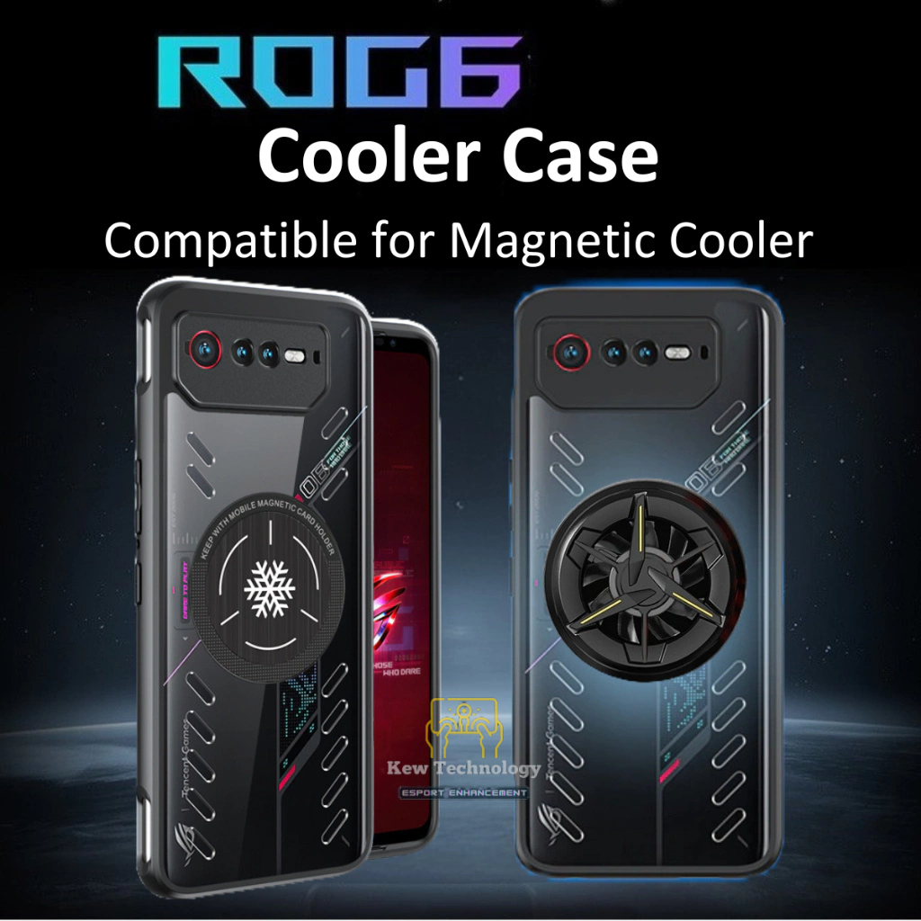 Asus ROG Phone 6 6 Pro 6D 6D Ultimate Cooler Cooling Case Cover Casing