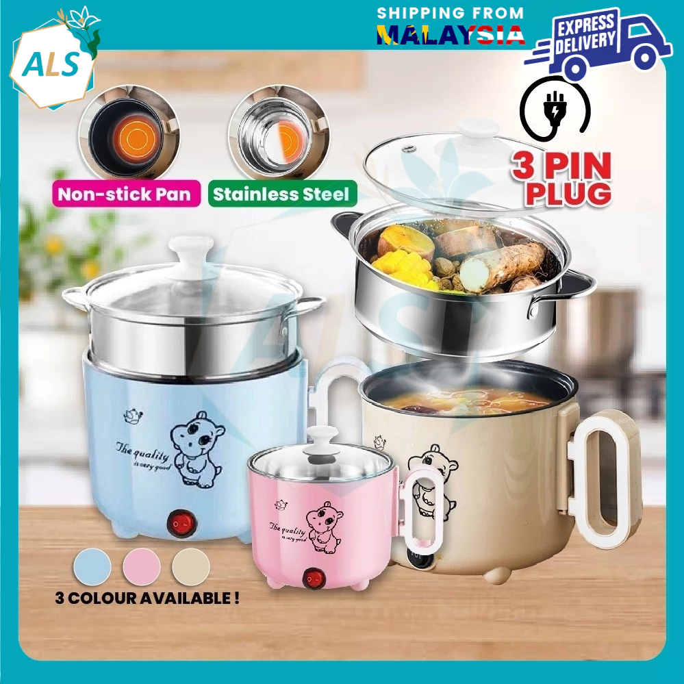 Multifunctional Non-Stick/ Stainless Steel Mini Electric Cooker Rice ...
