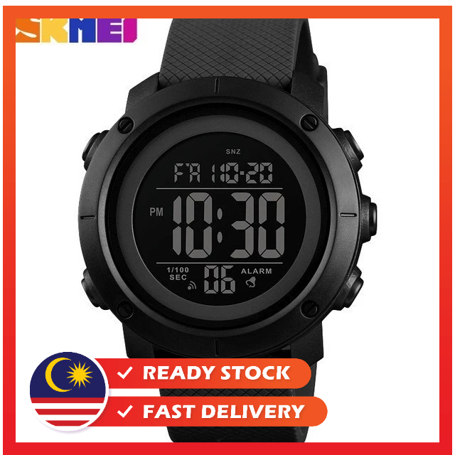 MALAYSIA SKMEI 1426 Jam Tangan Lelaki Original Sports Waterproof Digital Watch Countdown Alarm Fashion Wristwatch Shopee Malaysia