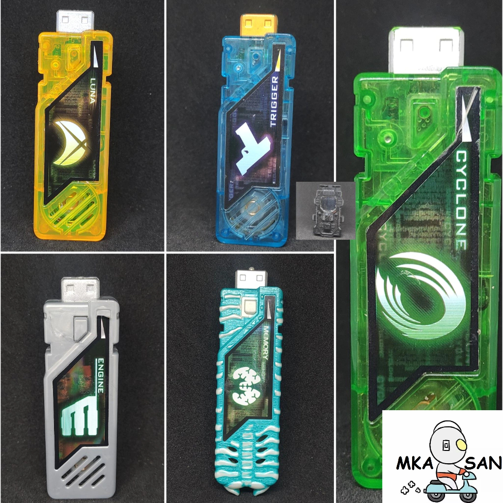 Gaia Memory Logo Kamen Rider W DX Sound Capsule Gaia Memory 7 (Final