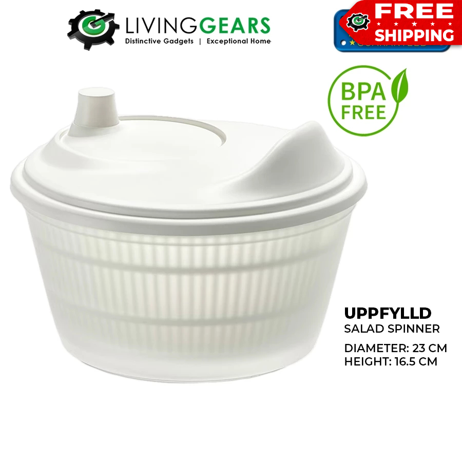 IKEA UPPFYLLD Salad Spinner Shopee Malaysia