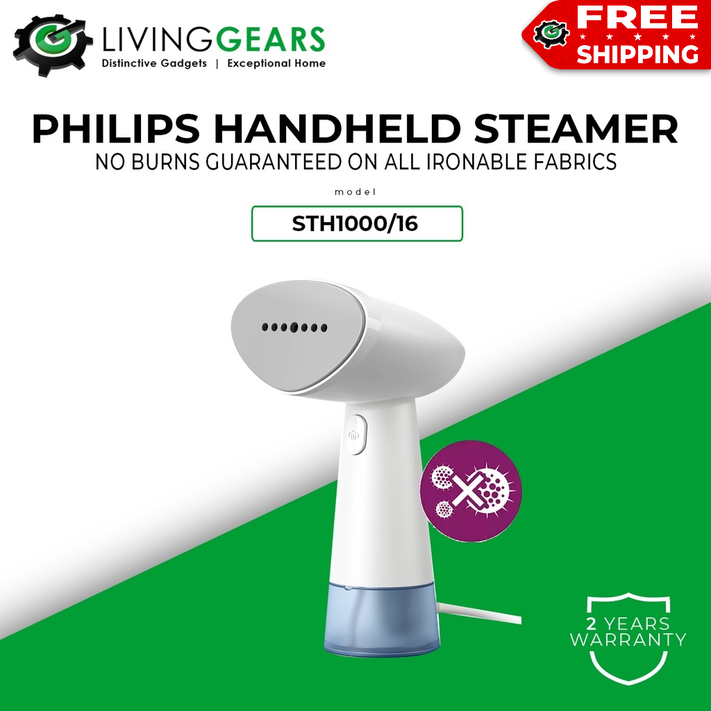Philips Handheld Steamer 1000 Series Light Weight Garment Steamer ...