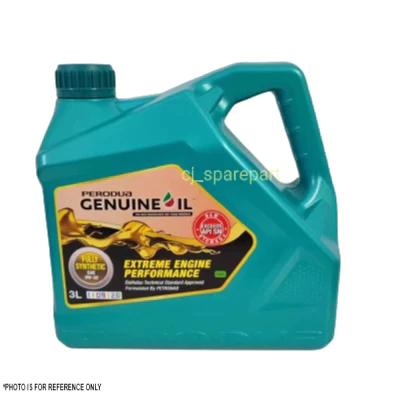 PERODUA SAE 0W20 FULLY SYNTHETIC ENGINE OIL 0W-20 3L PERODUA AXIA BEZZA ...