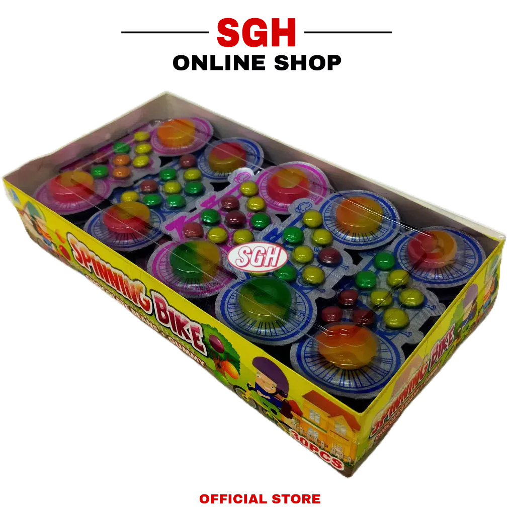 Spinning Bike Chocolate+Gummy 30pcs Halal | Shopee Malaysia