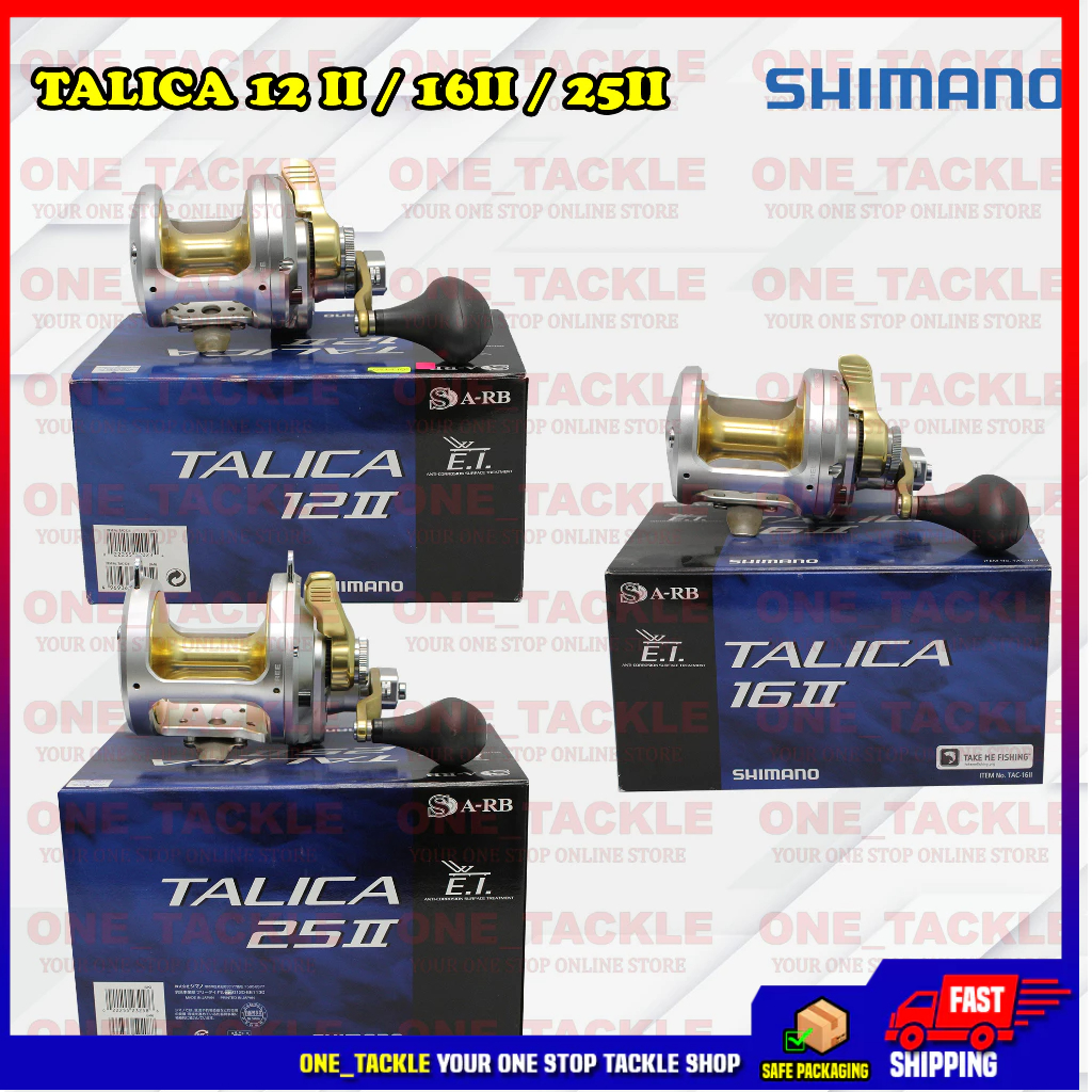 Shimano Talica trolling reel 100% original | Shopee Malaysia