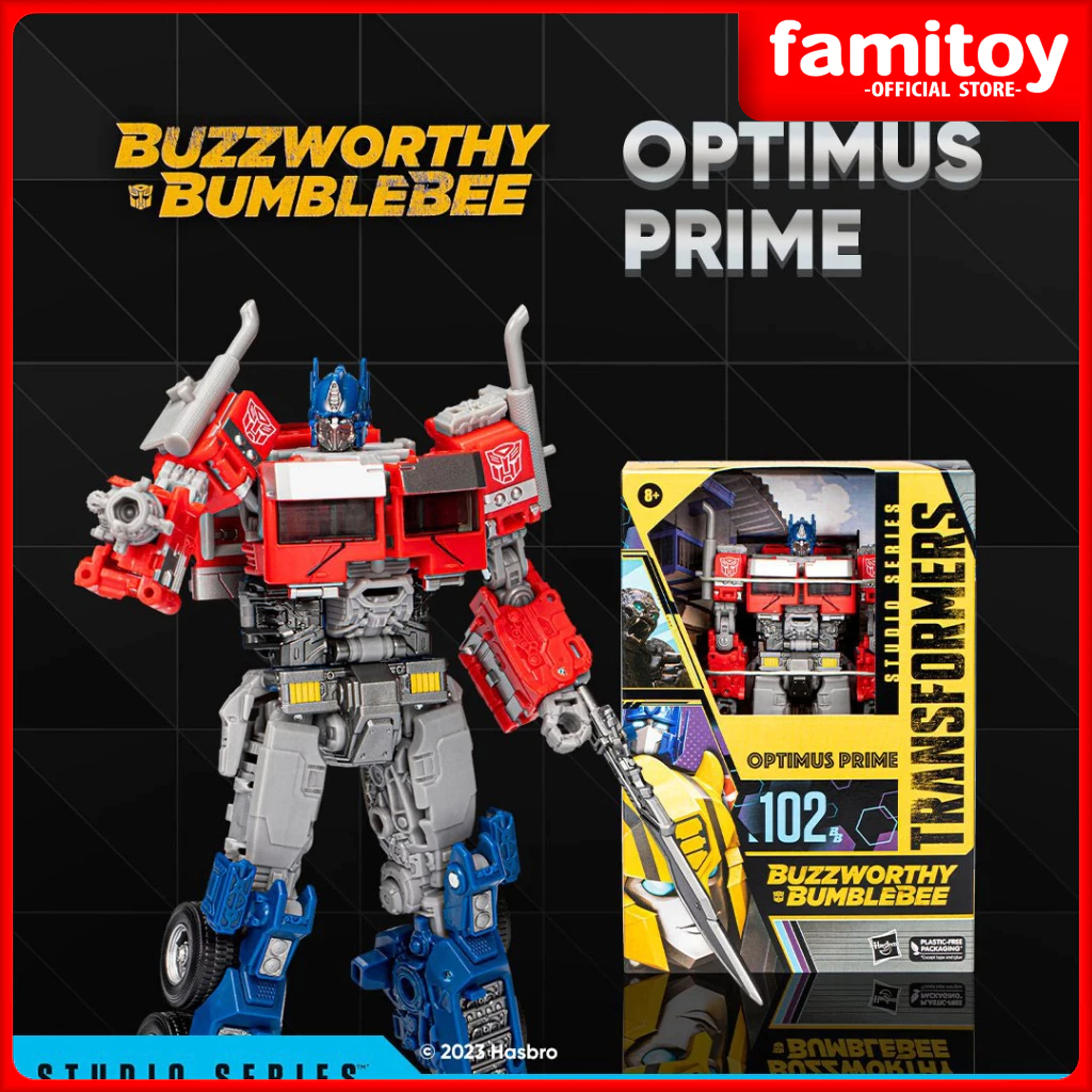 Hasbro Transformers Buzzworthy Bumblebee Studio Series 102BB Optimus ...