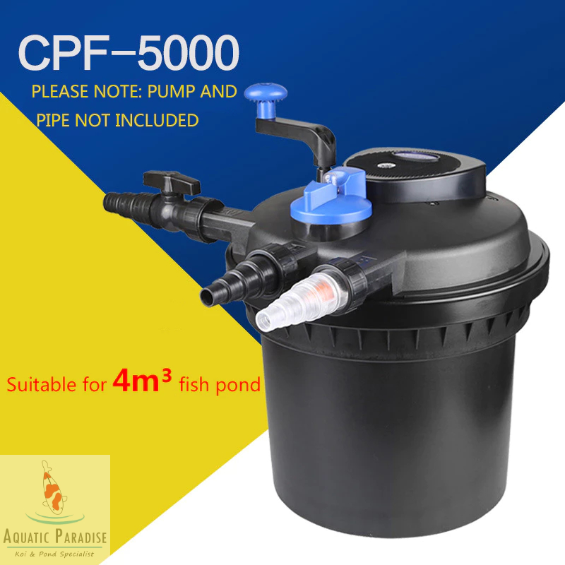 Pompe De Circulation Piscine SunSun CPP-5000F - 3500 L/H, 30W, Pré-filtre, Connexions 19/25/32mm