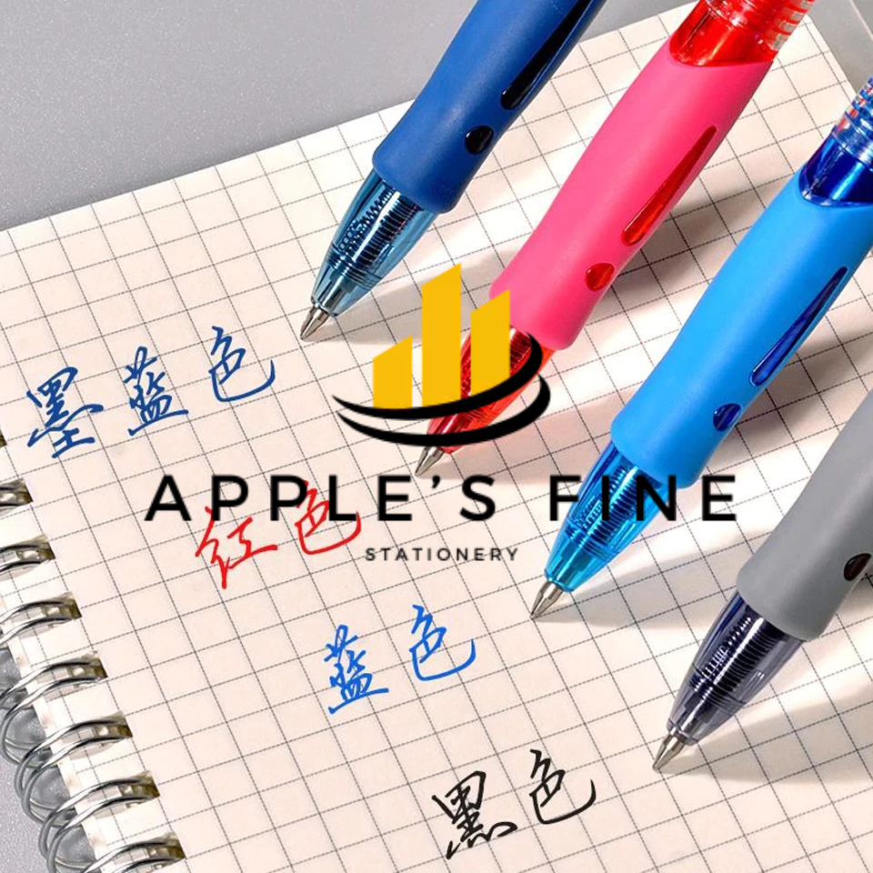 *Ready Stock* Press Ink 0.5mm Smooth Writing Pen Office School Exam Use ...