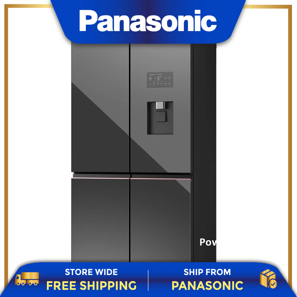 PANASONIC NR-XY680YMM (621L) PREMIUM 4-DOOR REFRIGERATOR PRIME+ EDITION ...