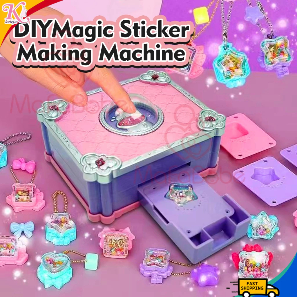 Mafababe Magic Book Diy Ring Diy Keychain Making Kit Handmade Children