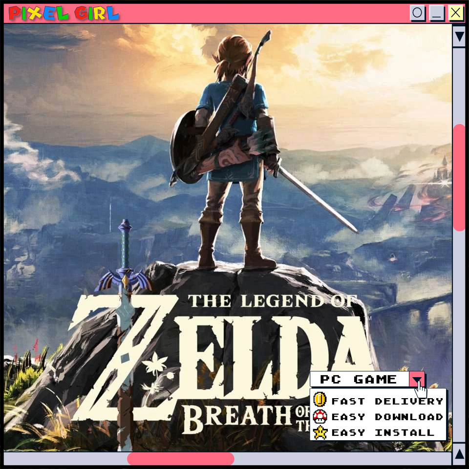 The Legend of Zelda Breath of the Wild PC Digital Download Offline [PC ...