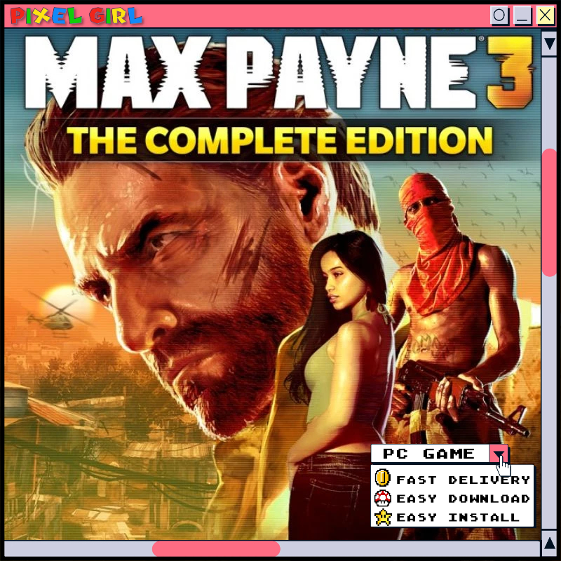 Max Payne 3 Complete Edition PC Digital Download Offline [PC Game ...