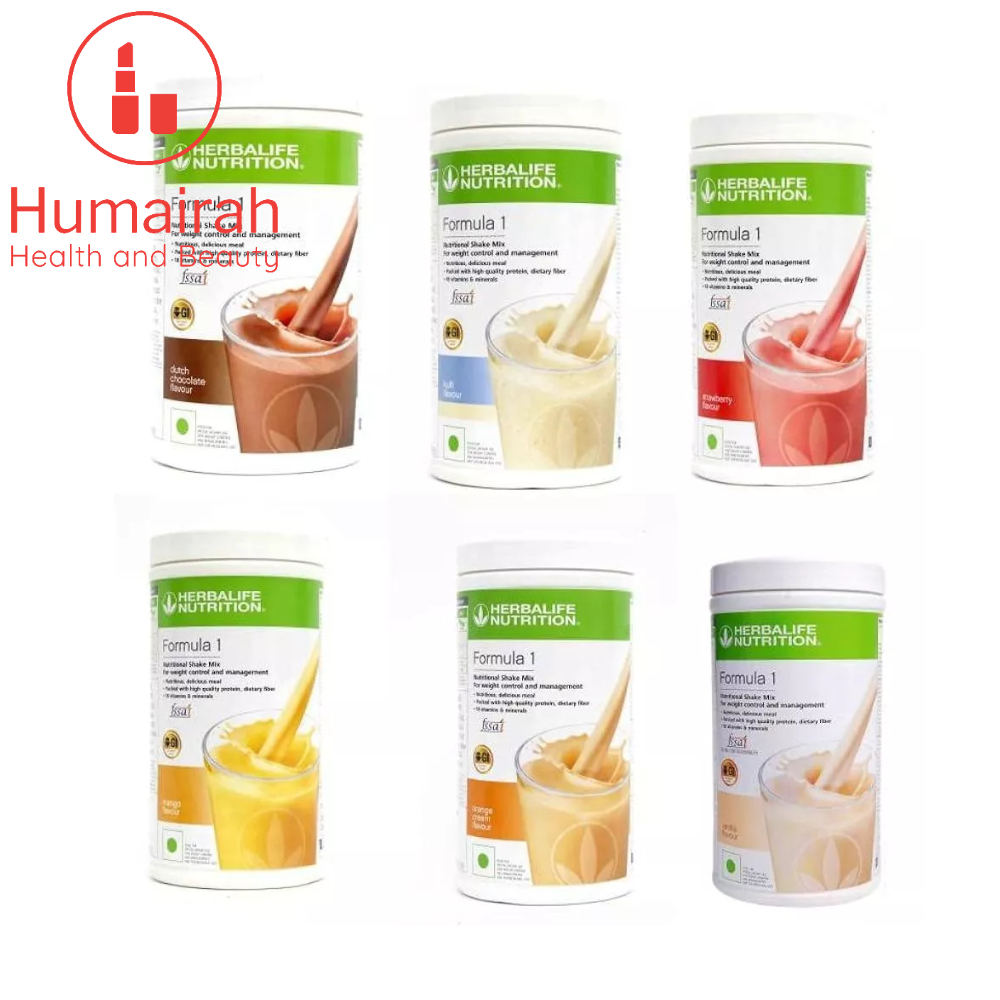 Herbalife Formula 1 Healthy Meal Nutritional Shake Mix. Flavor(Dutch  Chocolate)