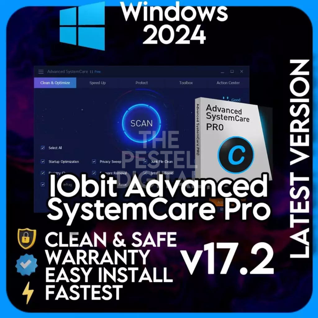 Advanced SystemCare Pro Lifetime 2024 Latest Full Version || Windows ...
