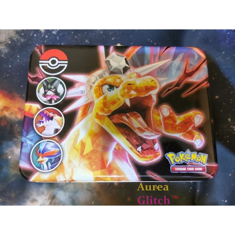 Pokemon TCG EMPTY Tera Charizard Obsidian Flames collector chest tin box  Used | Shopee Malaysia