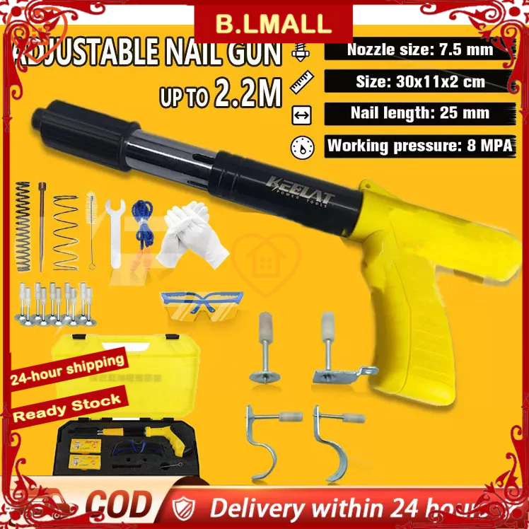 Manual Steel Nails Gun Rivet Tufting Nail Gun Ceiling Concrete Wall ...