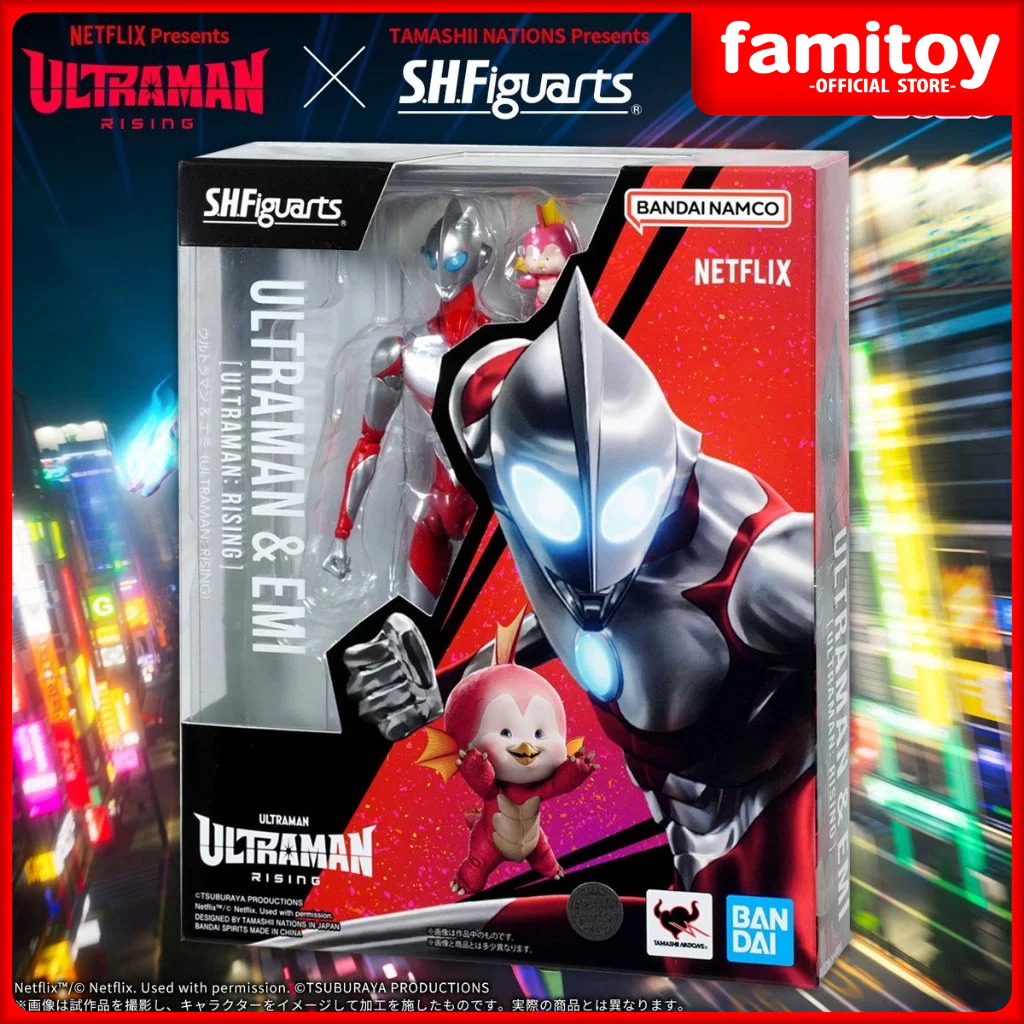Bandai S.H.Figuarts Ultraman & Emi (ULTRAMAN: RISING) | Shopee Malaysia