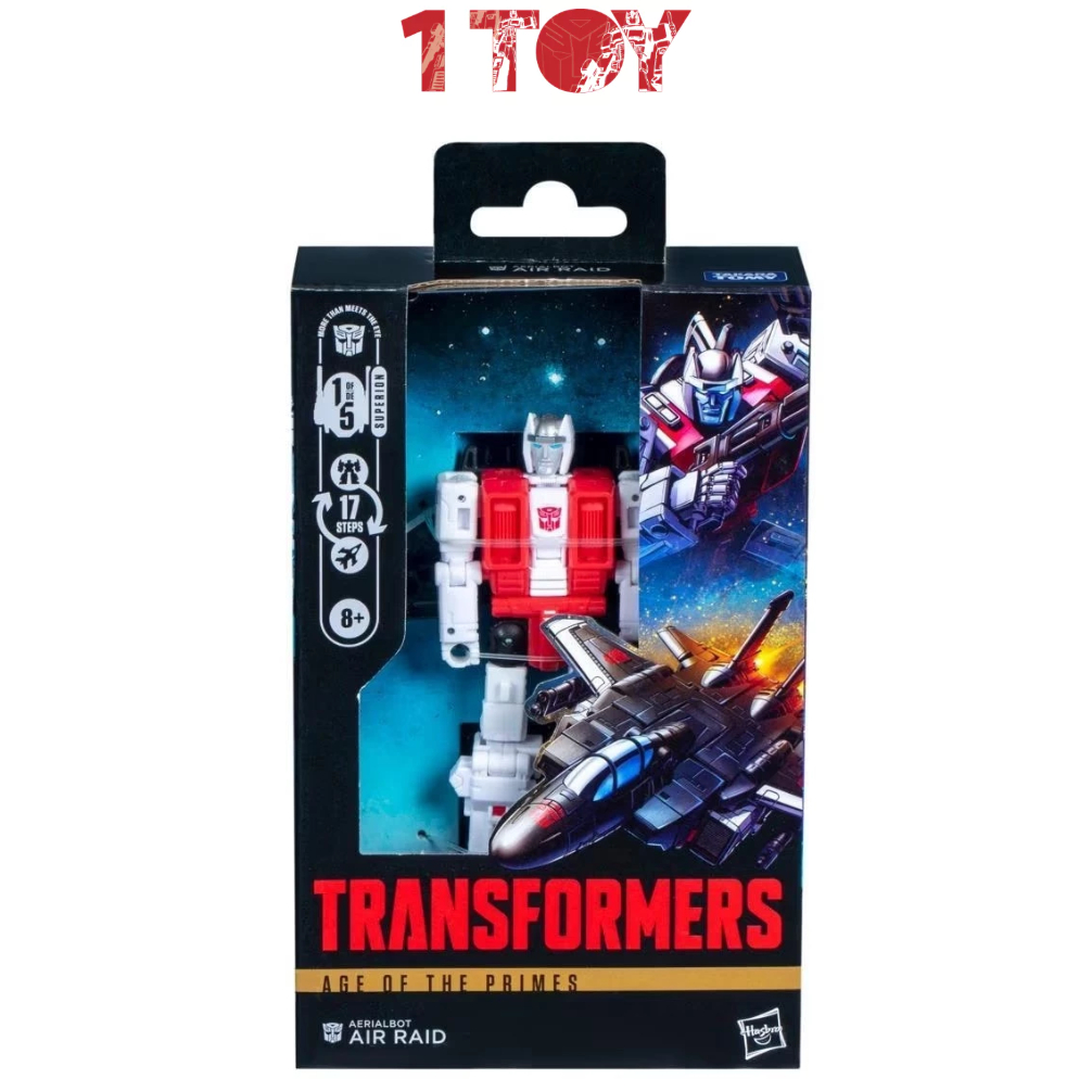 Transformers Age of the Prime Deluxe Class Aerialbot Air Raid Action ...