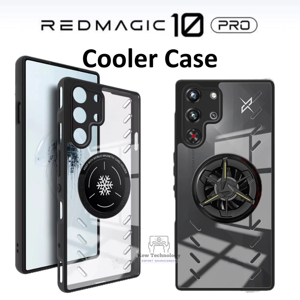 Red Magic 10 Pro Case Red Magic 10 Pro+ Cooler Case Cooling Case Cover ...