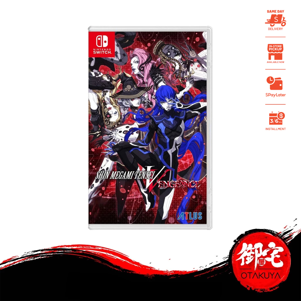 Nintendo Switch Shin Megami Tensei V Vengeance (English/Chinese Version ...