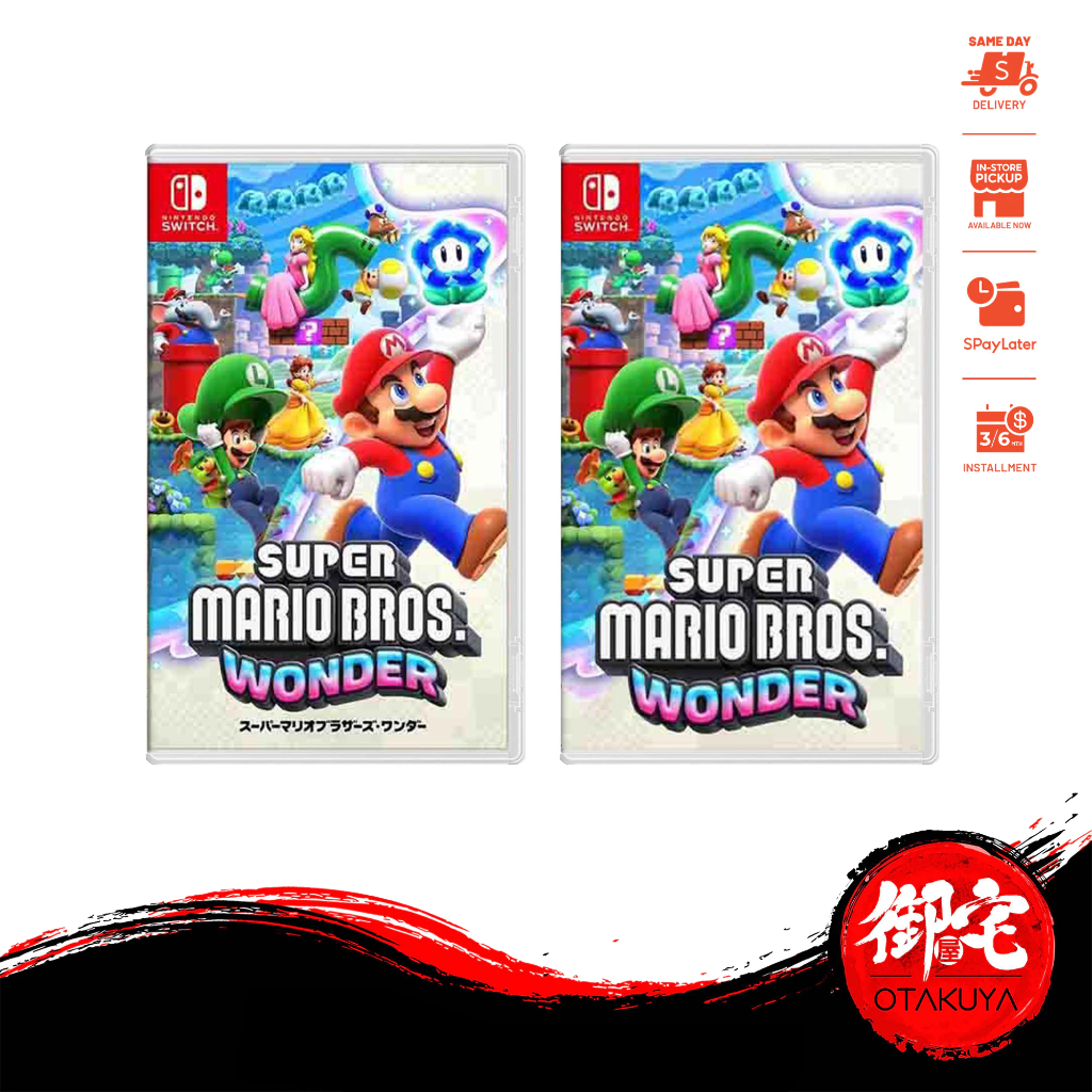 【6.6 SALE】Nintendo Switch Super Mario Bros Wonder (English Chinese ...