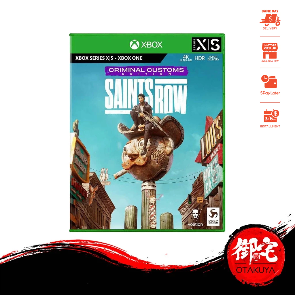 Jeux Xbox One - Saints Row - Neuf - Promo/Presse - RARE