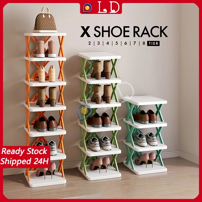 Rak Kasut Plastic Shoes Rack/ Multi-layer Shoe Rack/ Storage Cabinet ...