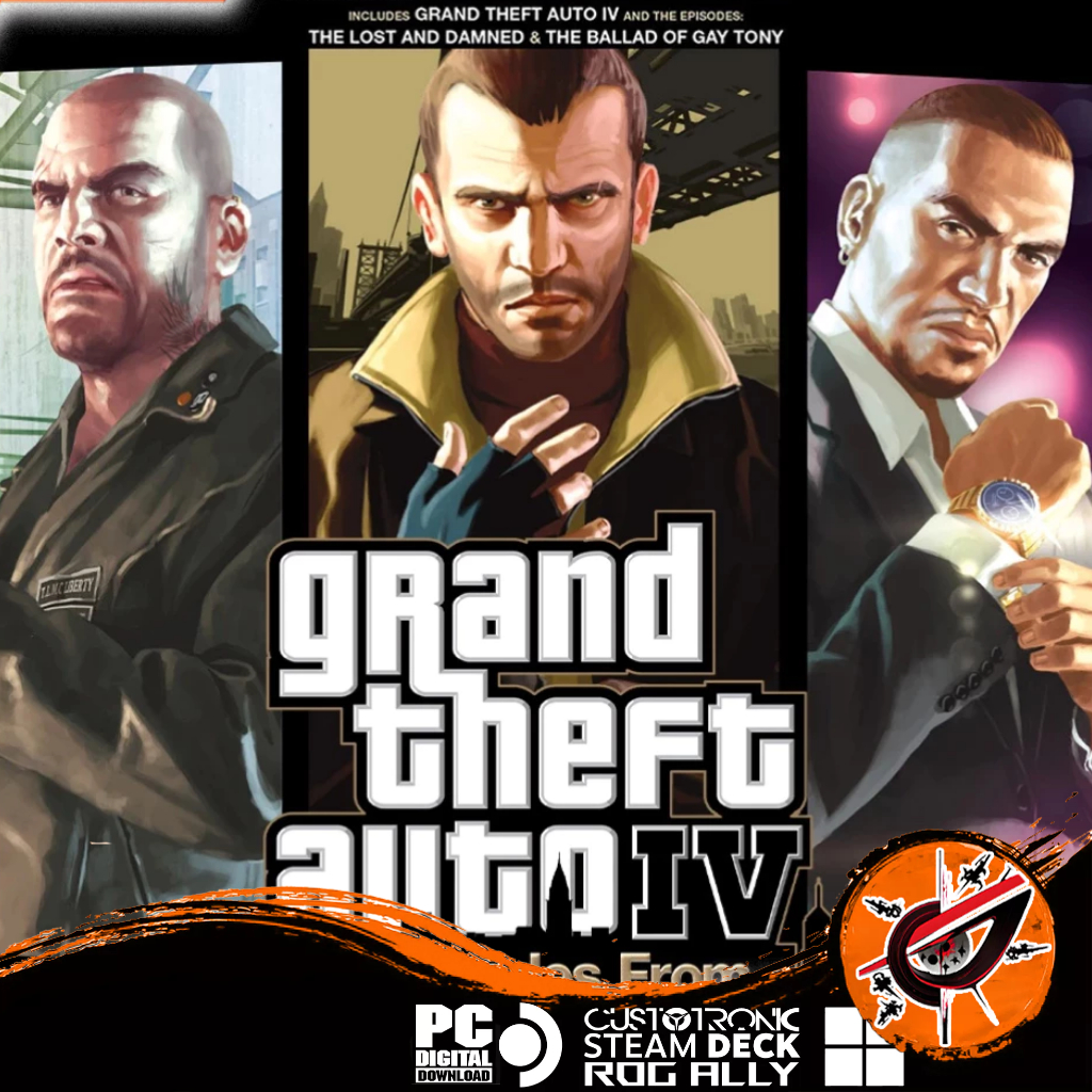 Grand Theft Auto IV: The Complete Edition GTA IV STEAM DECK | ROG ALLY ...