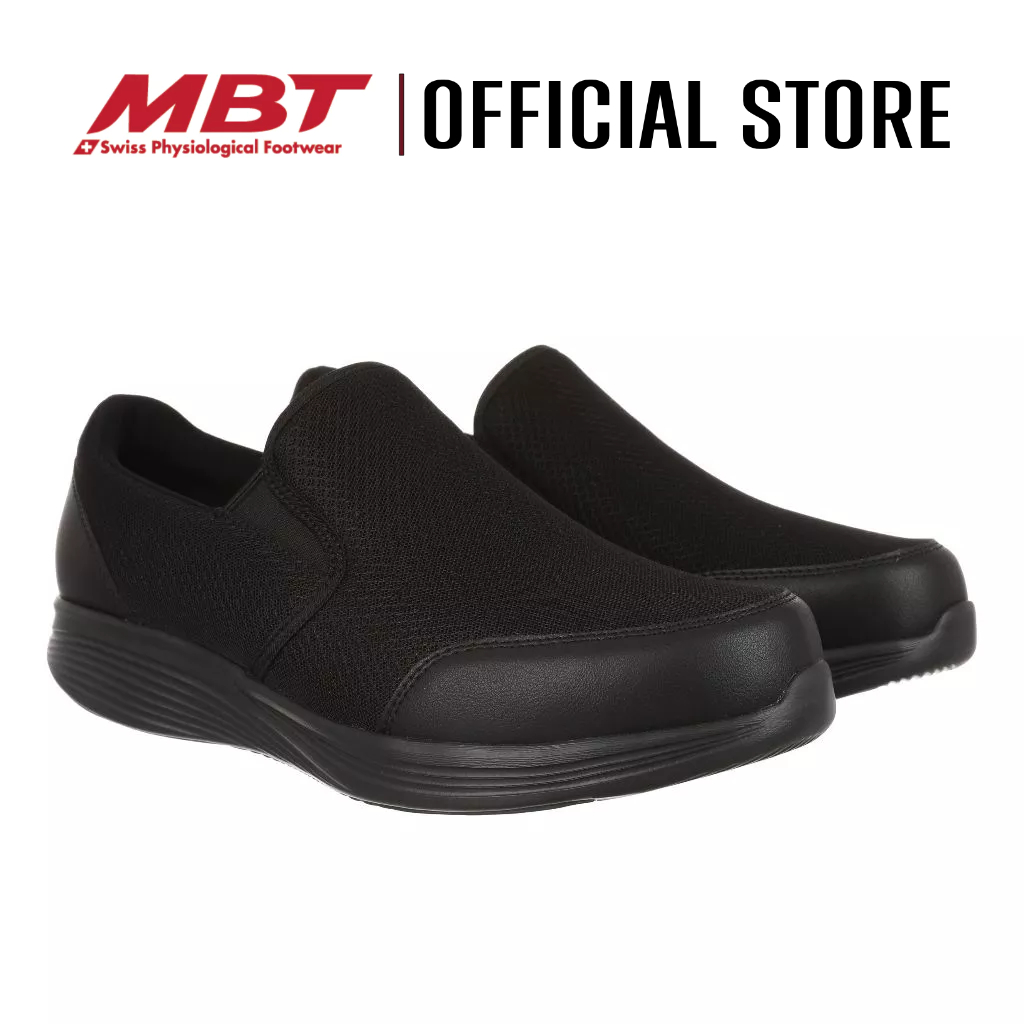MBT Modena De-Acacia Women's Slip-On Diabetic Shoe In Black - 703245 ...