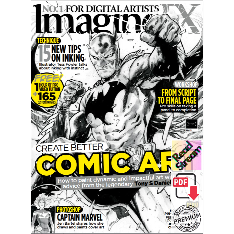 ImagineFX Creating Better Comic Art issue 174 | Shopee Malaysia
