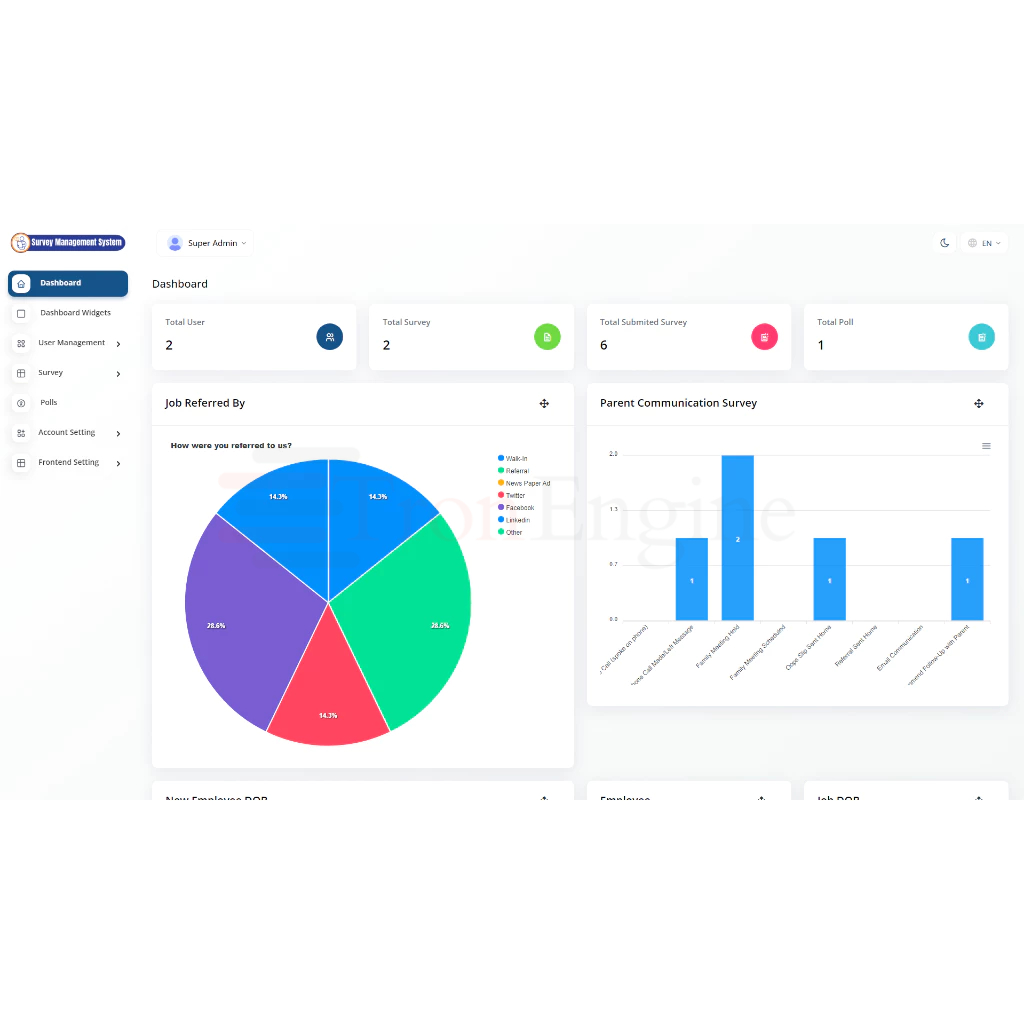 Survey Management System with full source code | Shopee Malaysia