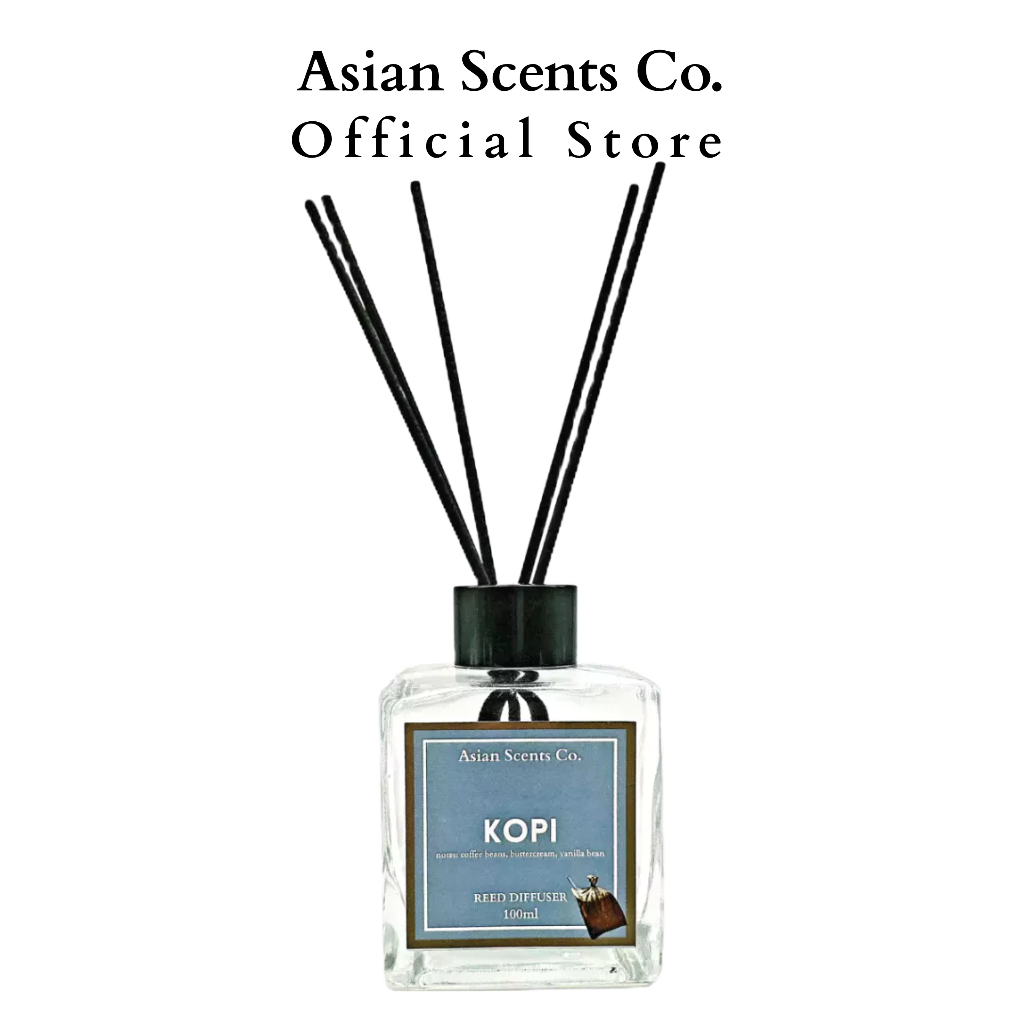 Asian Scents Co. Kopi Reed Diffuser (100ml) | Shopee Malaysia