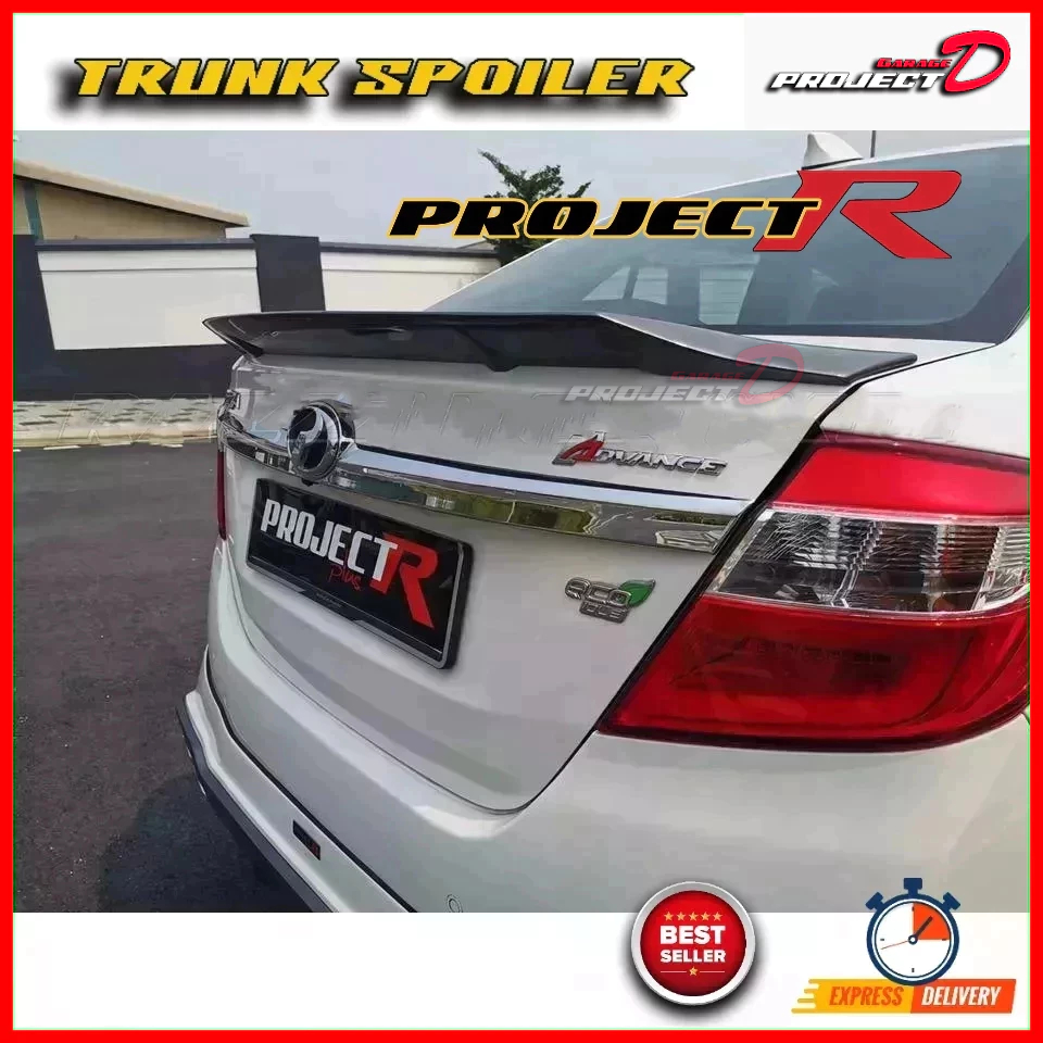 💥Ready Stock💥Perodua Bezza **2016-2023** Trunk Spoiler Project-R ...