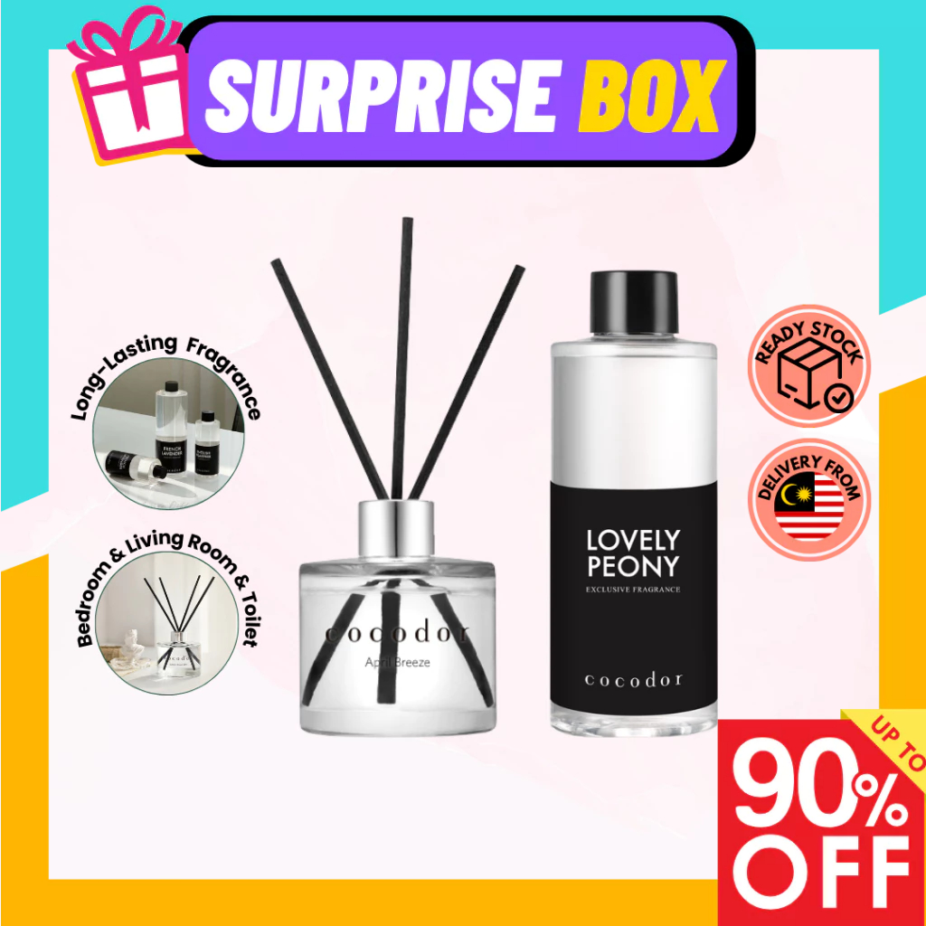 Surprise Box RM45 | Cocodor Reed Diffuser 50ml + Diffuser Refill 200ml ...