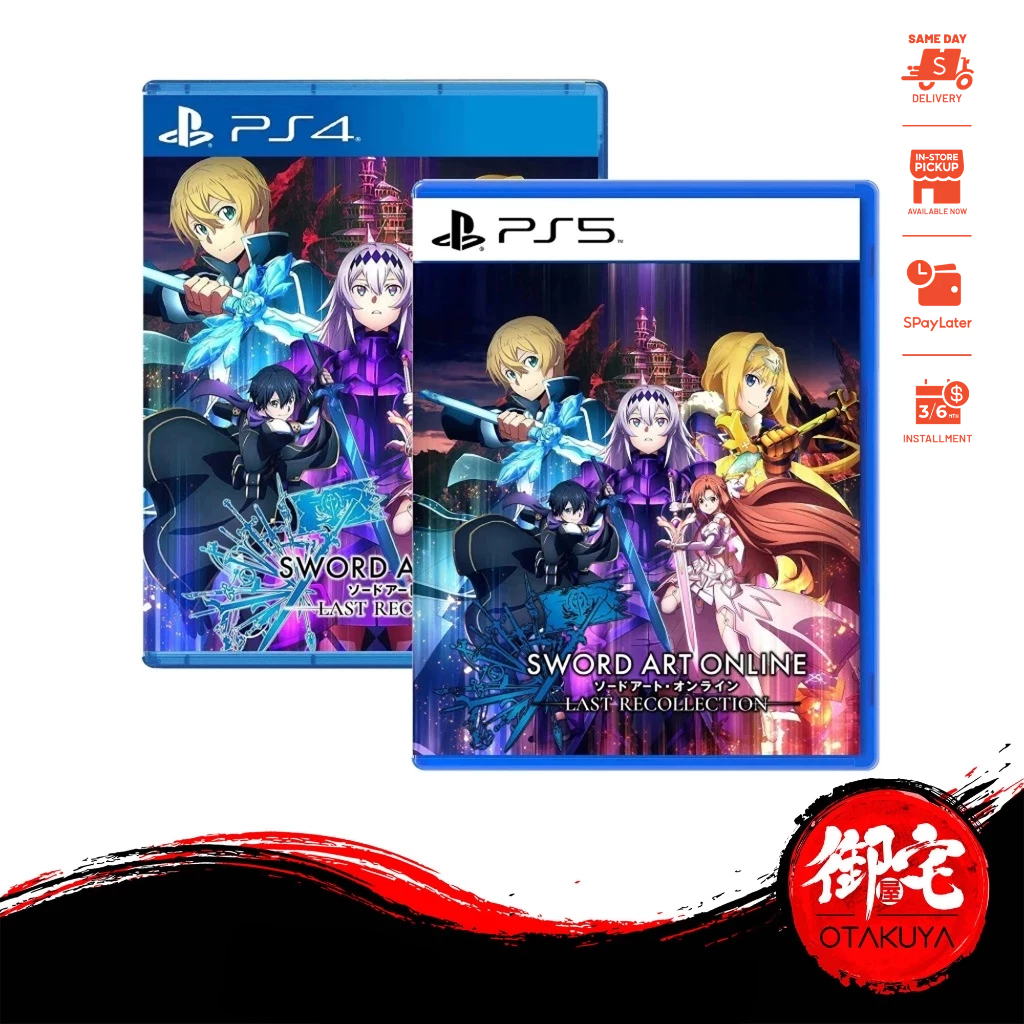 Jeu Sword Art Online Last Recollection PS5 - Version Française, Neuf