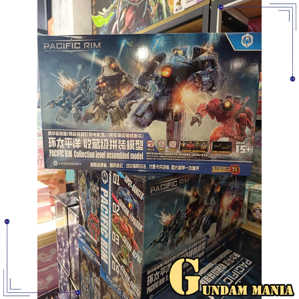 Empire Sky Studio Pacific Rim Collection Level Assemble Model Fullset ...