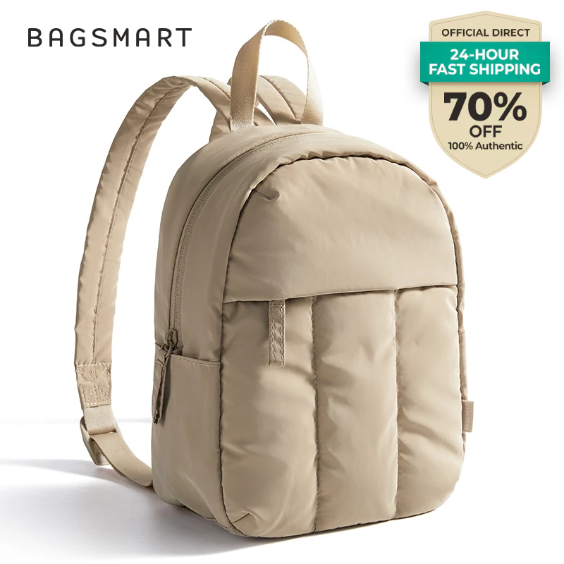 【LOCAL STOCK】BAGSMART Mini Backpack Puffy Women Casual Daypack 9.7 ...
