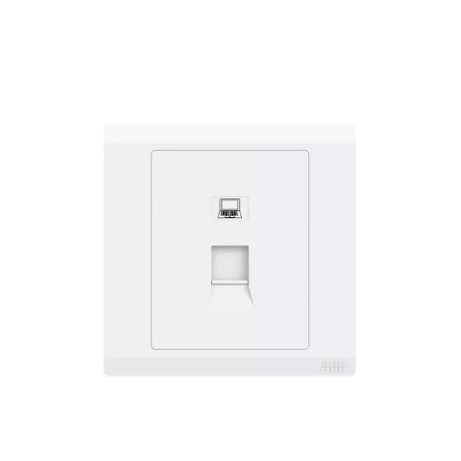 ABB INORA 1 Gang Data Outlet RJ45 cat.5e | White | BL331 | Shopee Malaysia