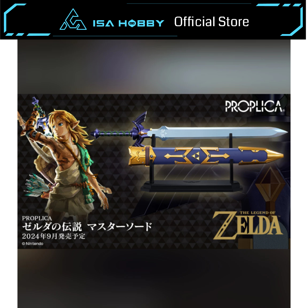 PROPLICA THE LEGEND OF ZELDA MASTER SWORD ( Display Unit ) | Shopee ...