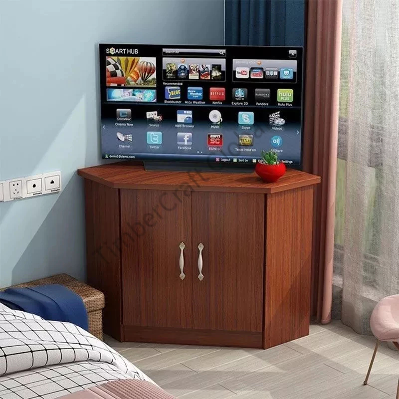 TV cabinet triangle TV cabinet corner cabinet rack living room corner ...