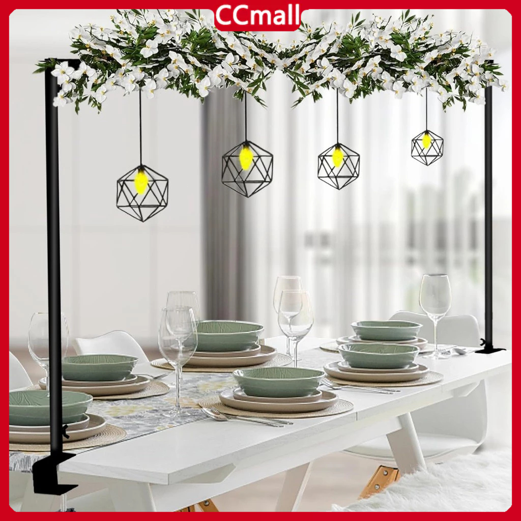 Over The Table Rod Stand with Clamps Table Arch Stand Adjustable 80 ...