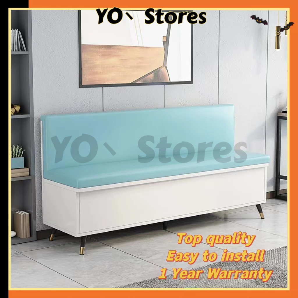 New Solid wood simple card seat sofa locker household dining table and ...