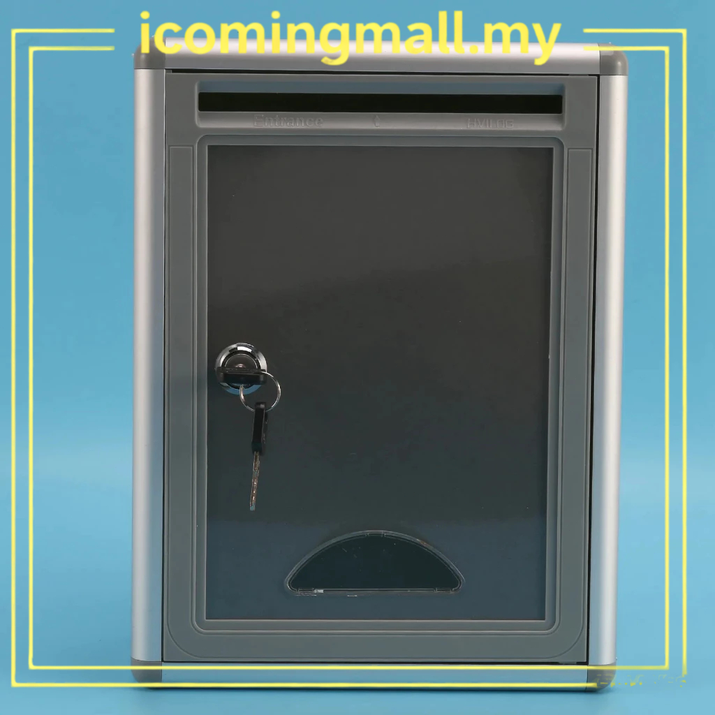 (lowest price)Aluminium Alloy Mailbox Wall Mounted Outdoor Letter Post ...