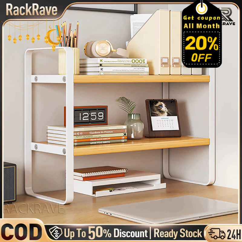 RR-Desktop Rack Desk Organisers Shelf Desktop Storage Rack Small Shelf ...
