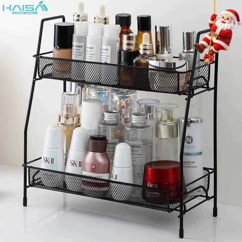 Kitchen Countertop Storage Rack Spice Rack Bathroom Cosmetic Storage ...
